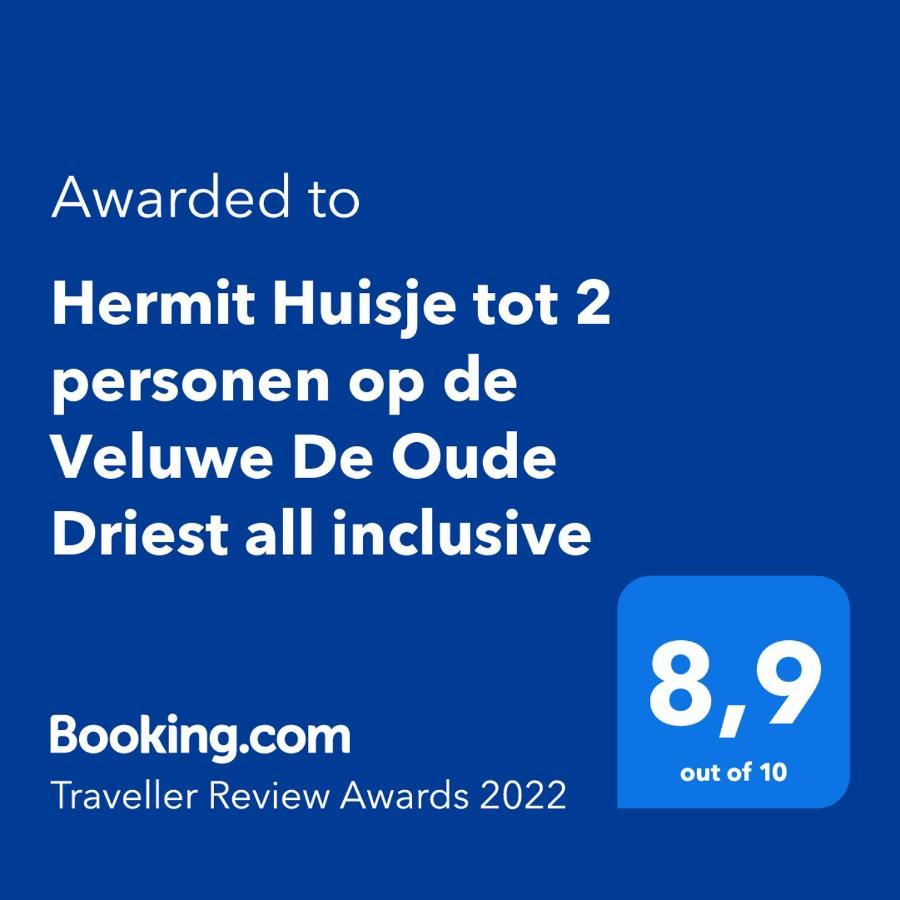 Ruim En Gezellig Chalet Voor 2 Personen Op De Veluwe Recreatiepark De Oude Driest 皮滕 外观 照片
