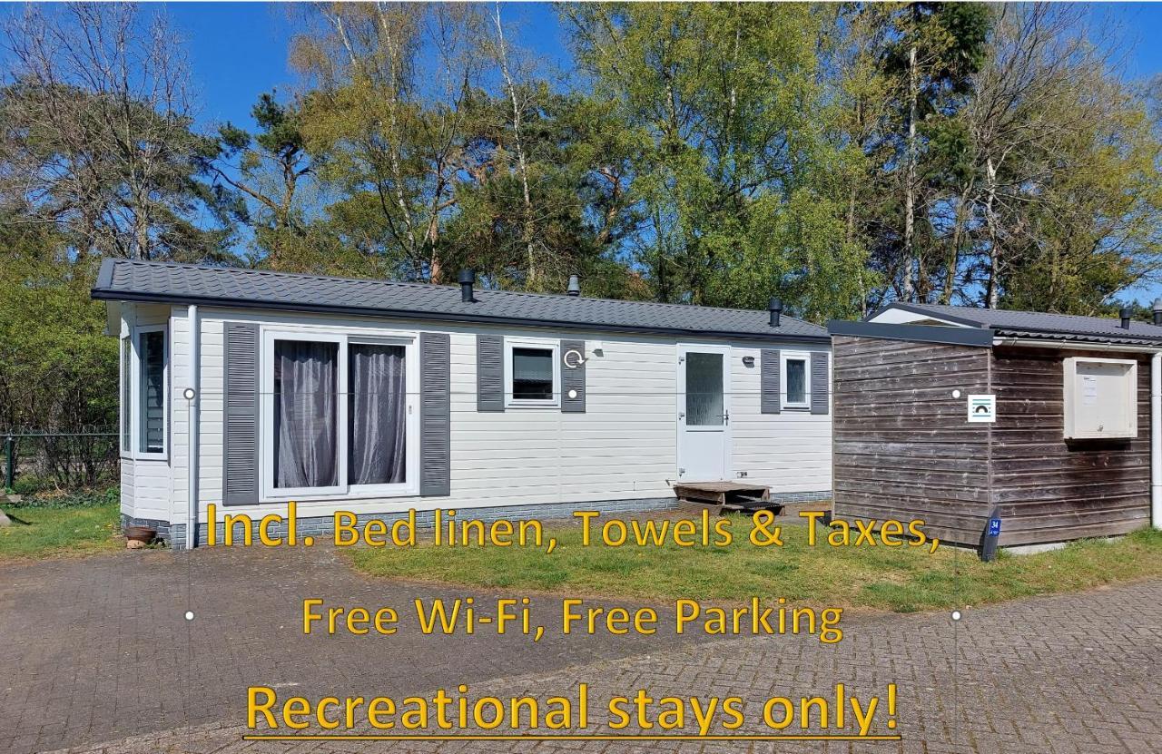 Ruim En Gezellig Chalet Voor 2 Personen Op De Veluwe Recreatiepark De Oude Driest 皮滕 外观 照片